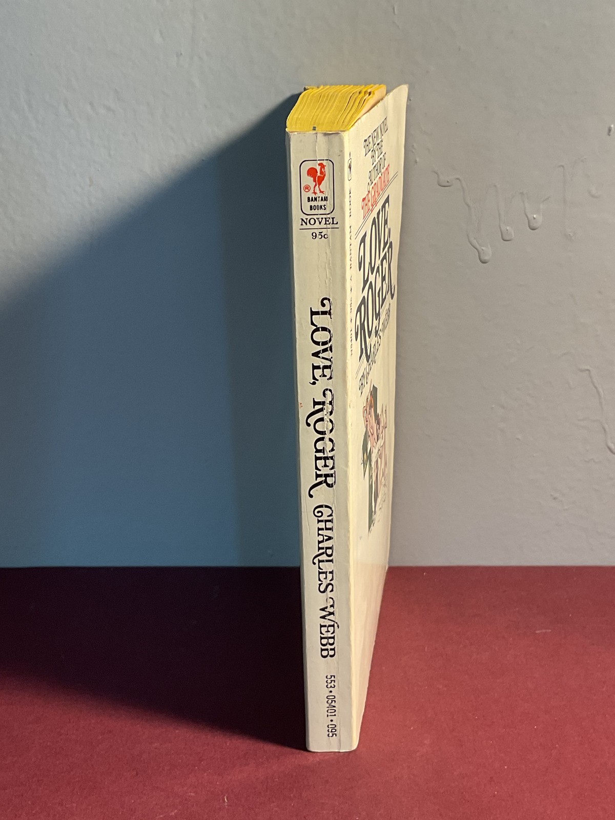 Love, Roger by Charles Webb (Author of The Graduate) Vintage Bantam Paperback