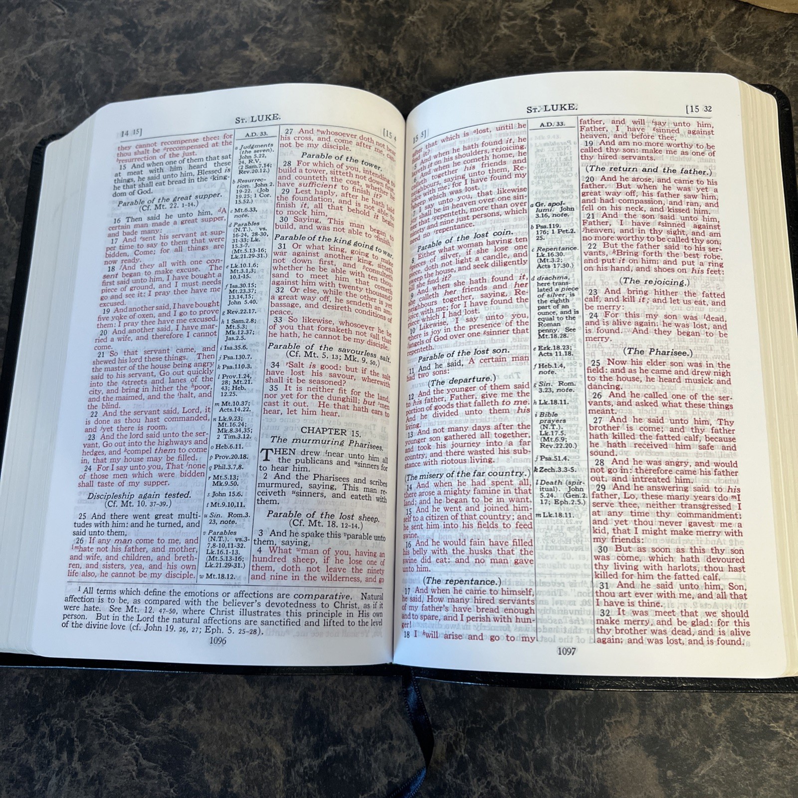 KJV HOLY BIBLE Scofield Study System Leather Book Red Letter 291RL Oxford Press
