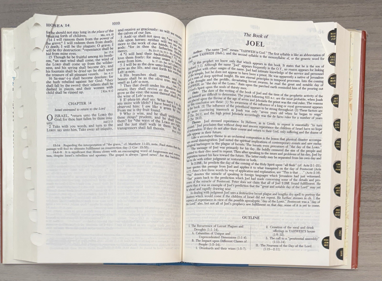 Criswell Study Bible 1979 Thumb Indexed; Blue Hardcover Dust Jacket; Nelson 851