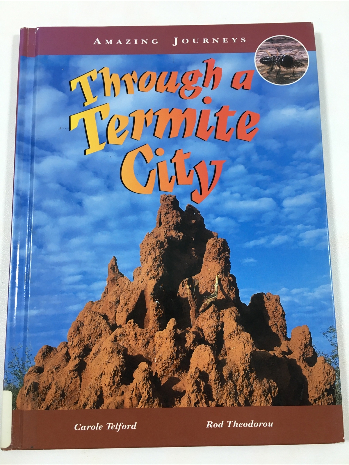 Through a Termite City – Carole Telford (Hardcover, 1998) Amazing Journeys Ser.