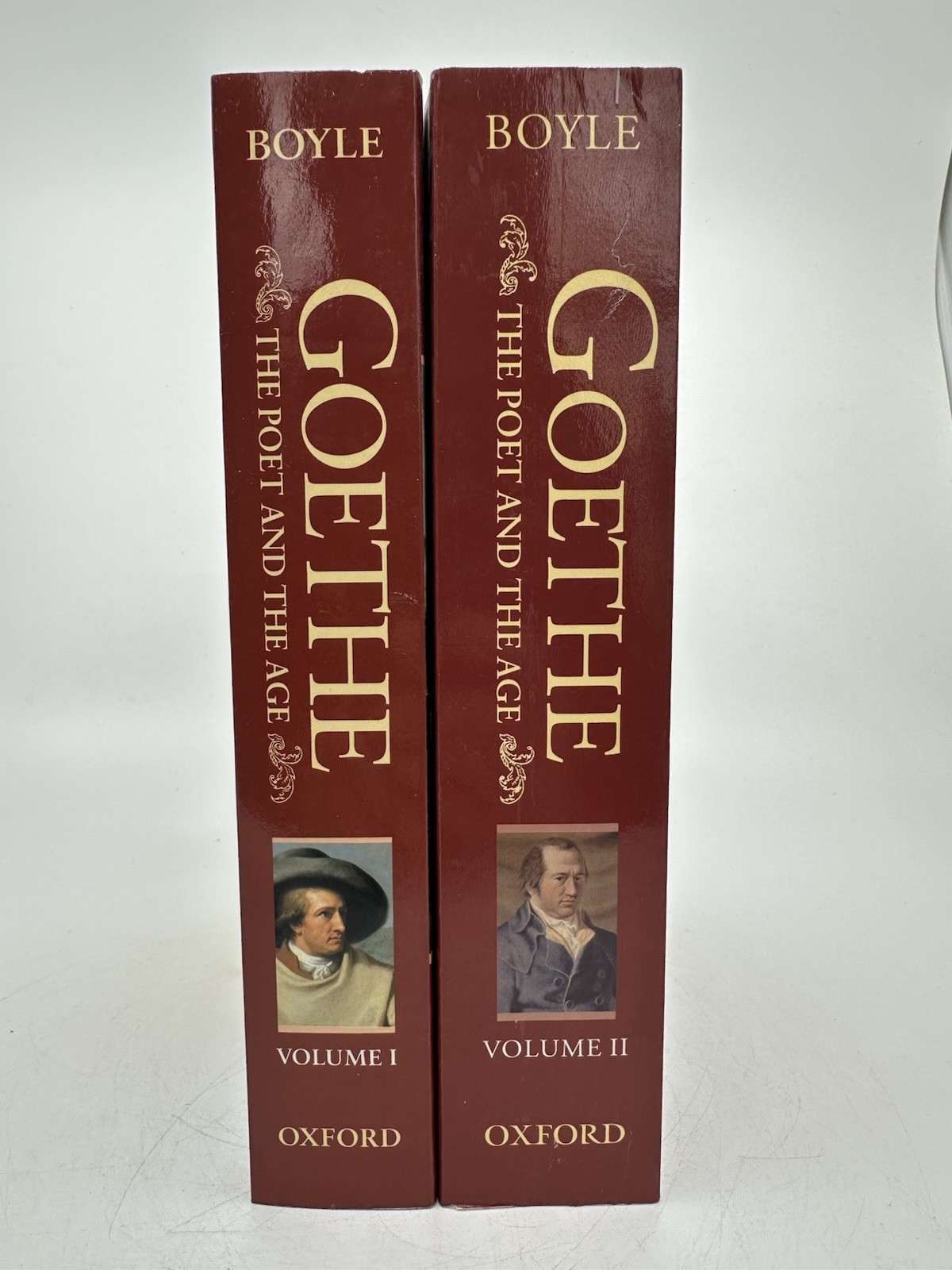 Wolfgang Goethe: the Poet and the Age Vol. I & II Nicholas Boyle Set Like New