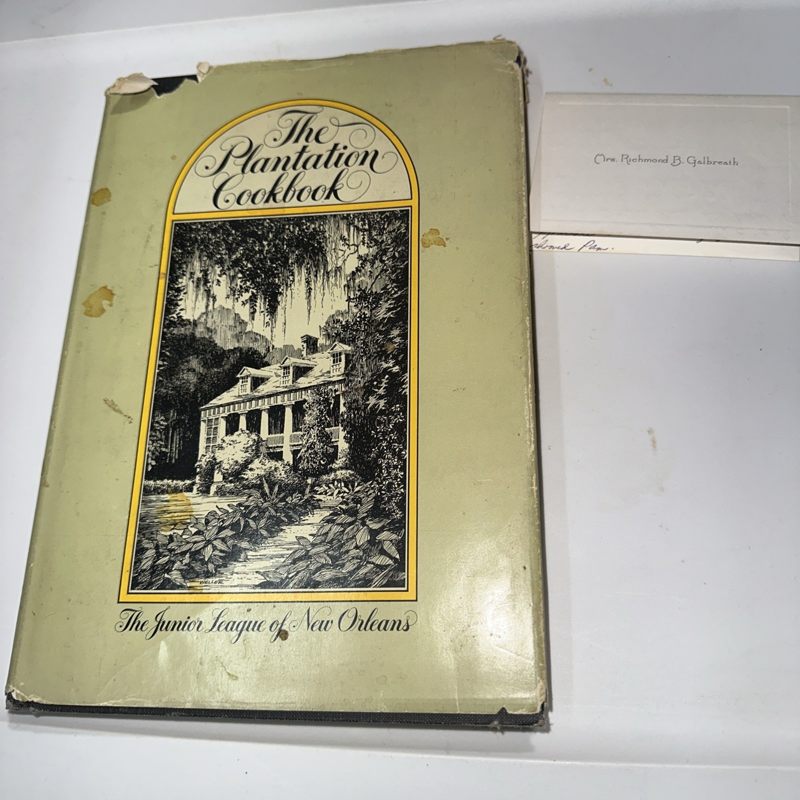 The Plantation Cookbook – HC By Junior League New Orleans -PERSONALIZED EDITION