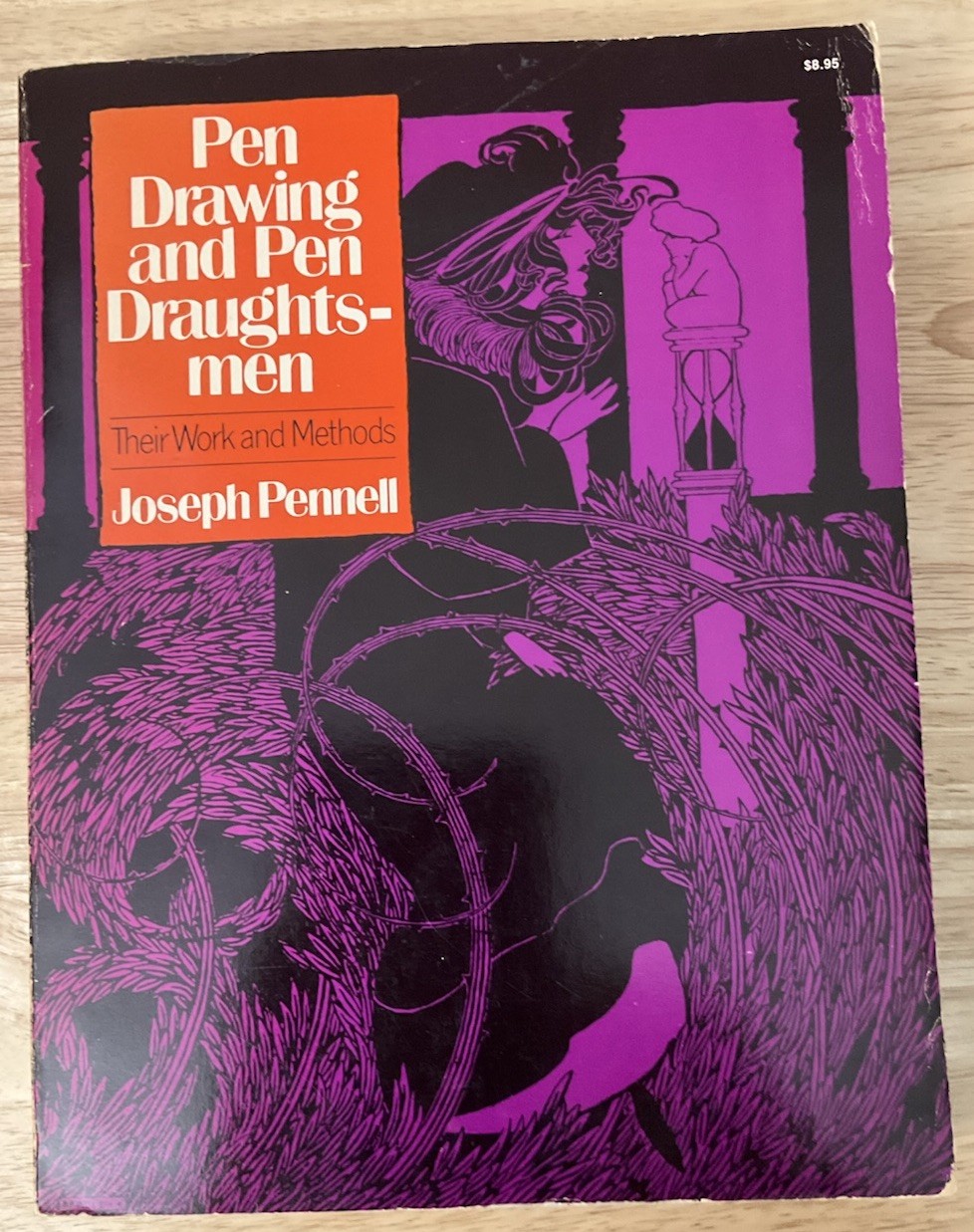 Art Book – Pen Drawing & Pen Draughtsmen – Paperback – 1977 Edition – Pennell