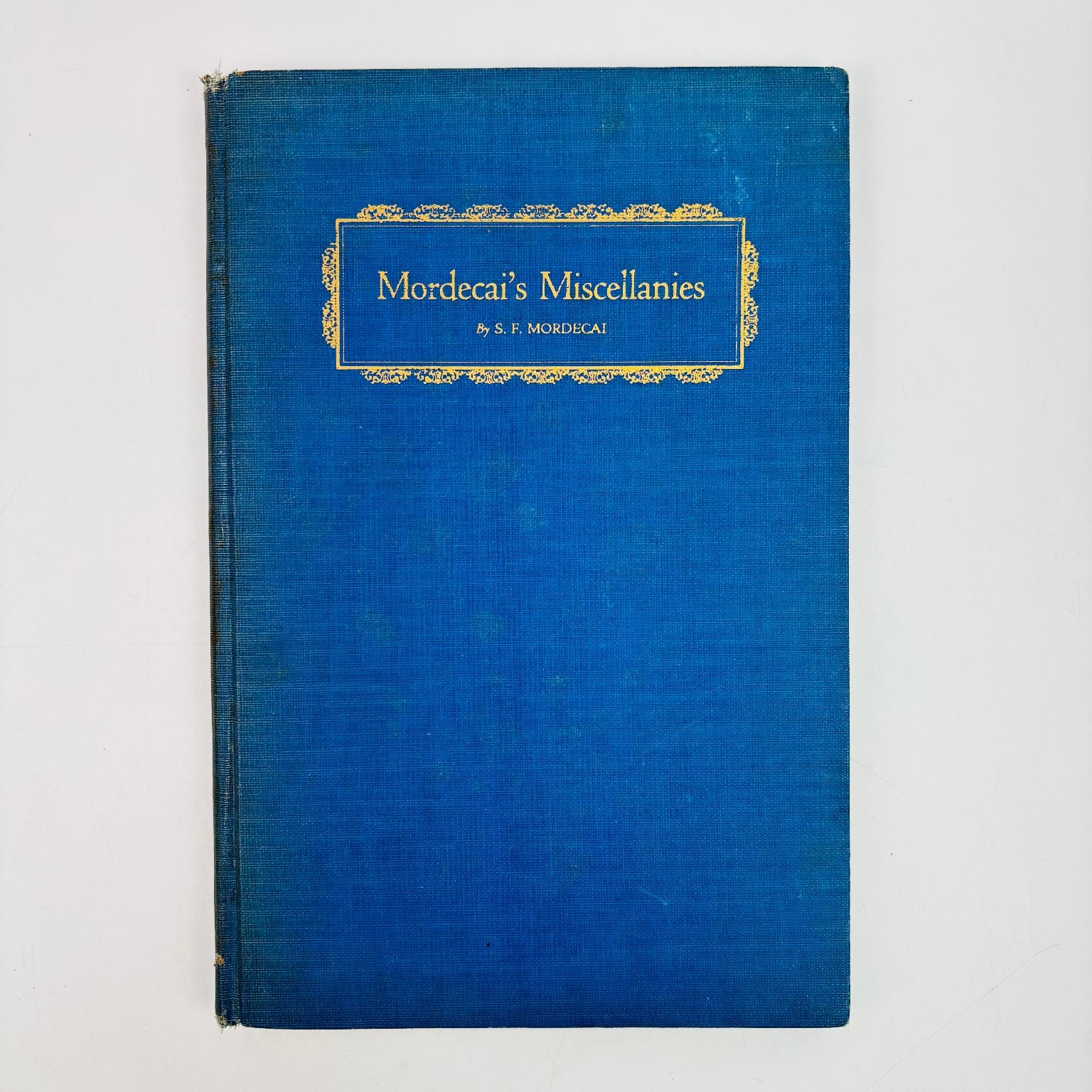 1931 Mordecai’s Miscellanies Duke Law Founding Dean SIGNED Association Copy