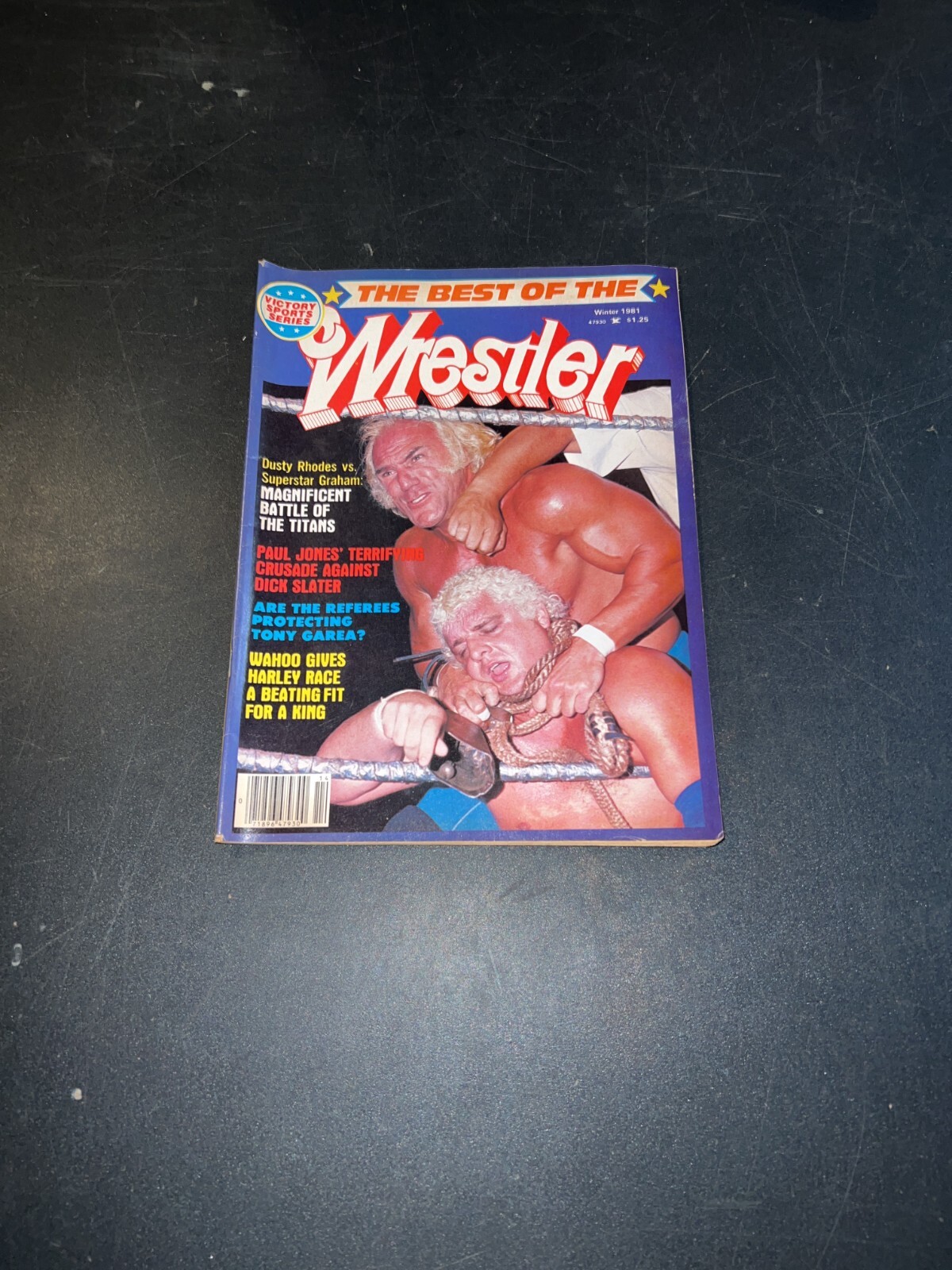 Best of The Wrestler Magazine Winter 1981 Dusty Rhodes Cover NWA WWF Mid South