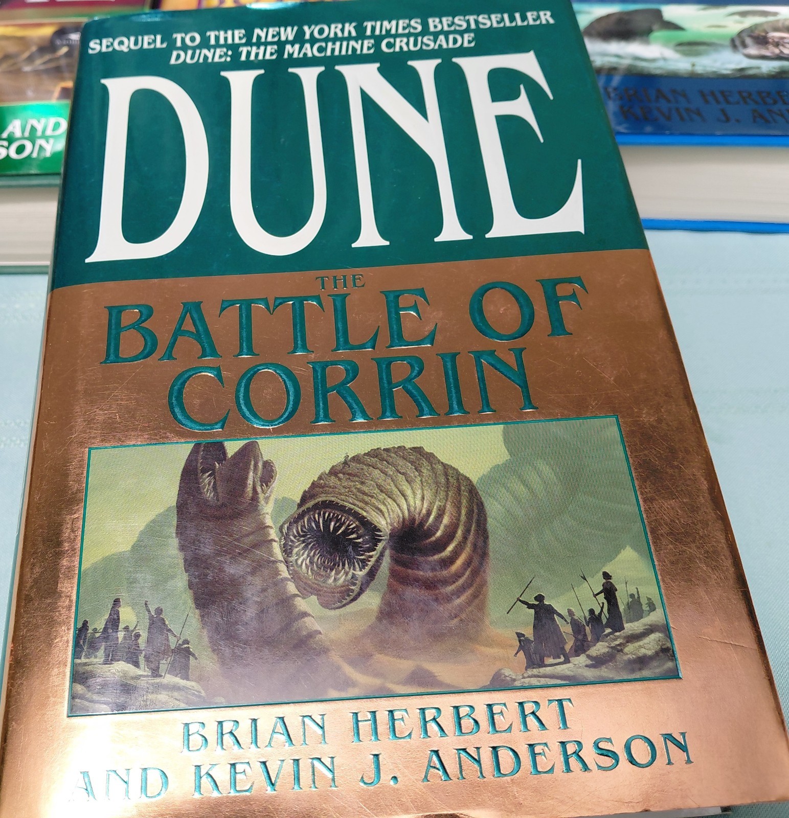 DUNE SERIES (7) HC/COLOR DJs BRIAN HERBERT KEVIN ANDERSON ALL 1ST ED VG~