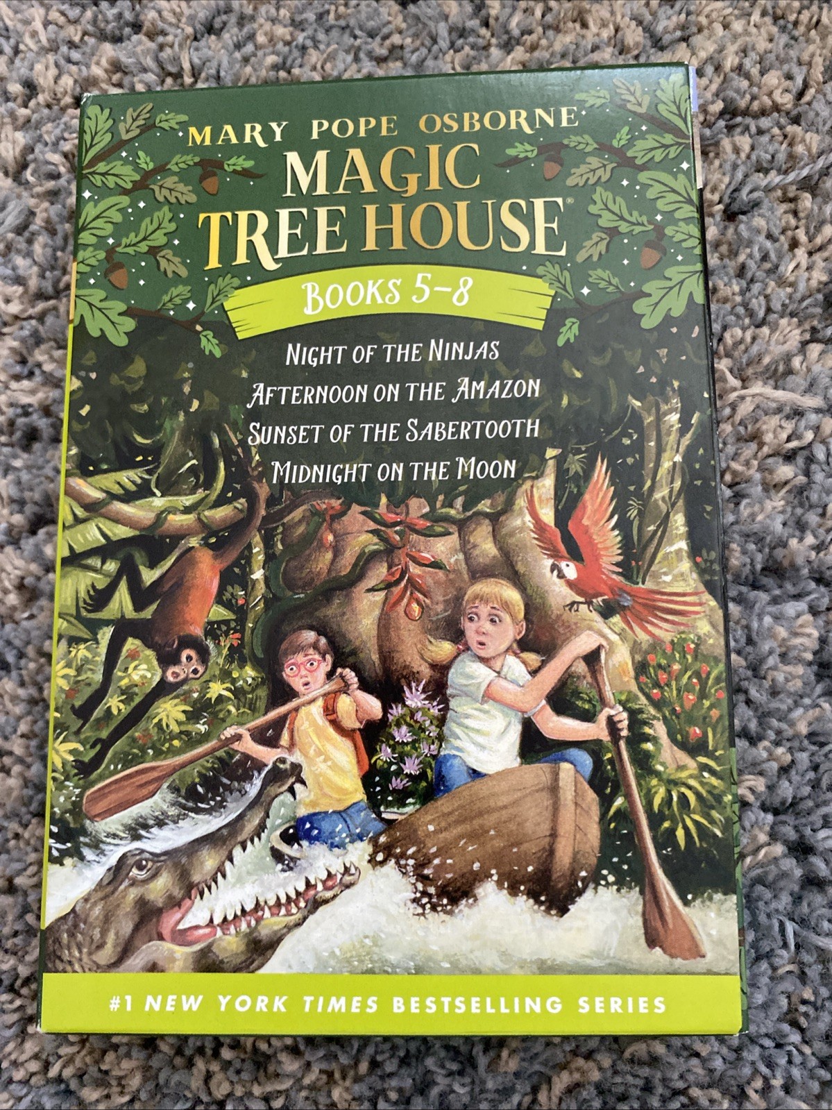 Magic Tree House Books 5-8 Boxed Set by Mary Pope Osborne (2002, Uk-Trade Paper)
