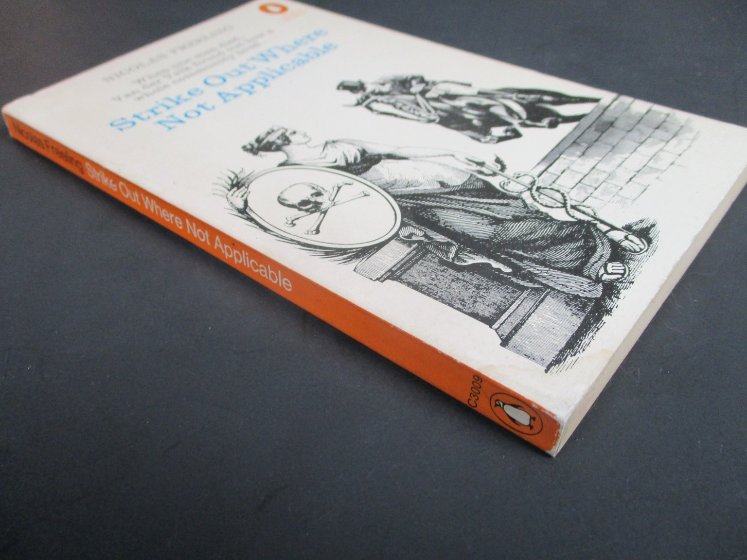 Strike Out Where Not Applicable Nicolas Freeling 1969 Crime Mystery Penguin