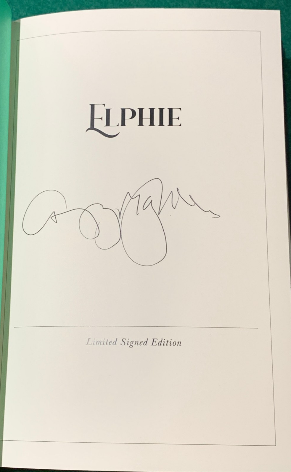 Wicked Collector’s Edition & Elphie by Gregory Maguire BOTH SIGNED HC DJ