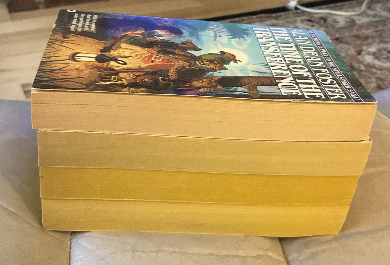 Lot 4 Spellsinger Saga 1-3 & 8 By Alan Dean Foster Fantasy Warner Bks 2 Are 1/1