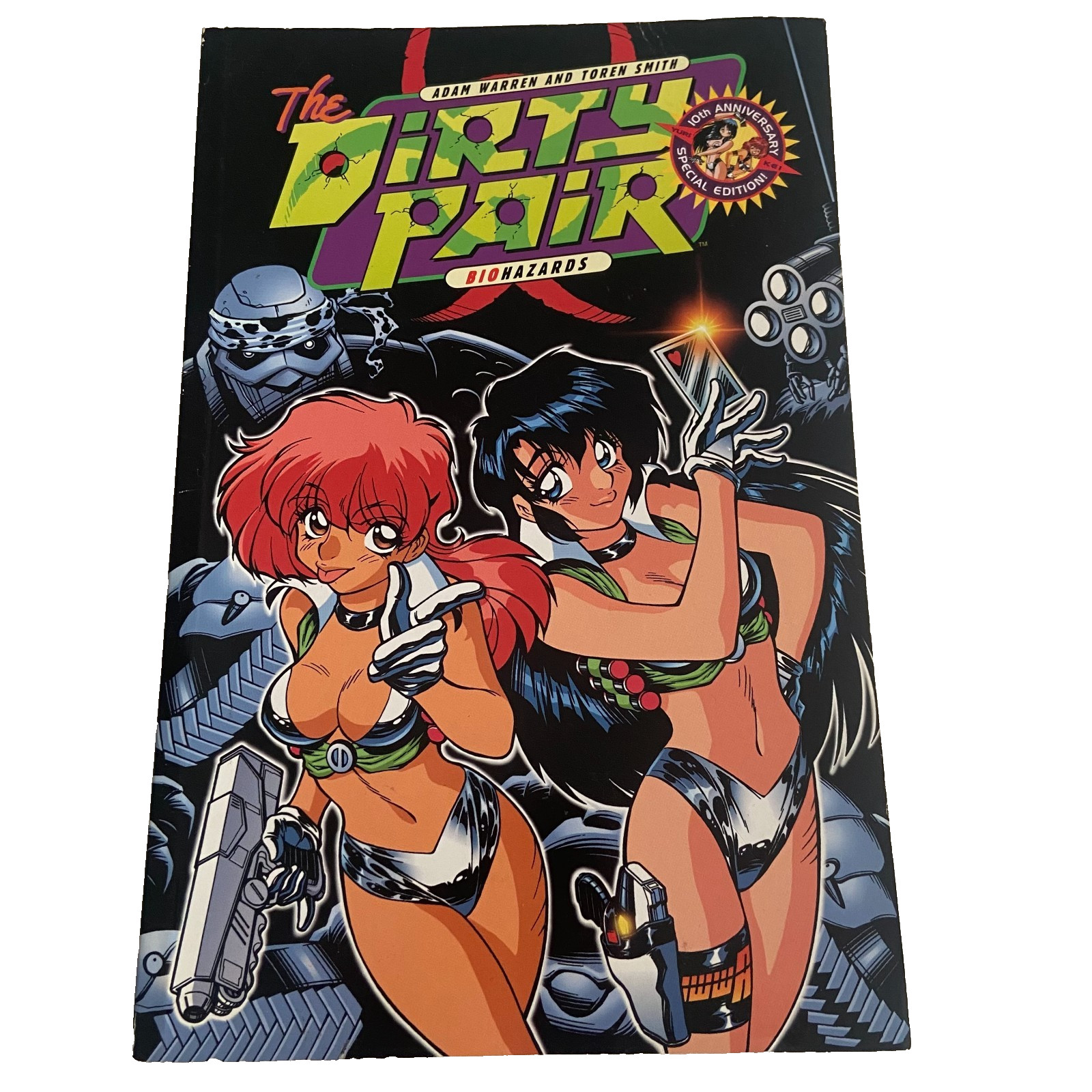 The Dirty Pair : BIOHAZARDS Dark Horse Comics 1998 2nd Edition PB 10th Anniv Ed
