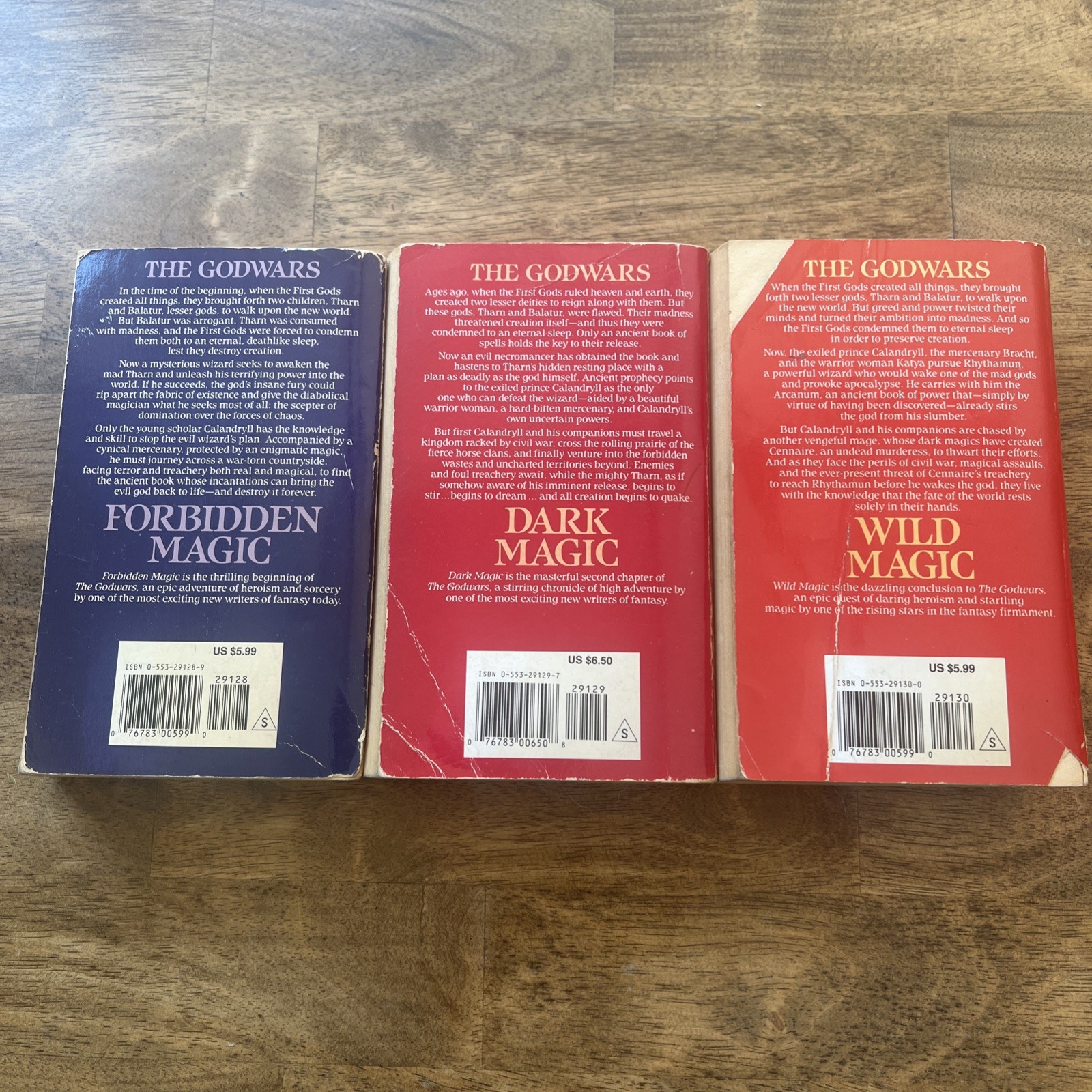 ANGUS WELLS – The Godwars: Volumes 1-3 / ONE OWNER – FREE SAME DAY SHIPPING