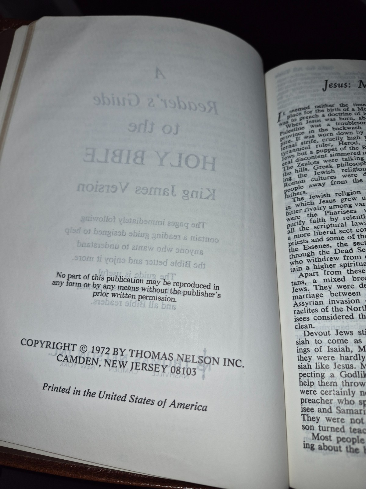 Signed Dr. James Kennedy Bible Coral Ridge Leather President’s Club KJV Red Ltr