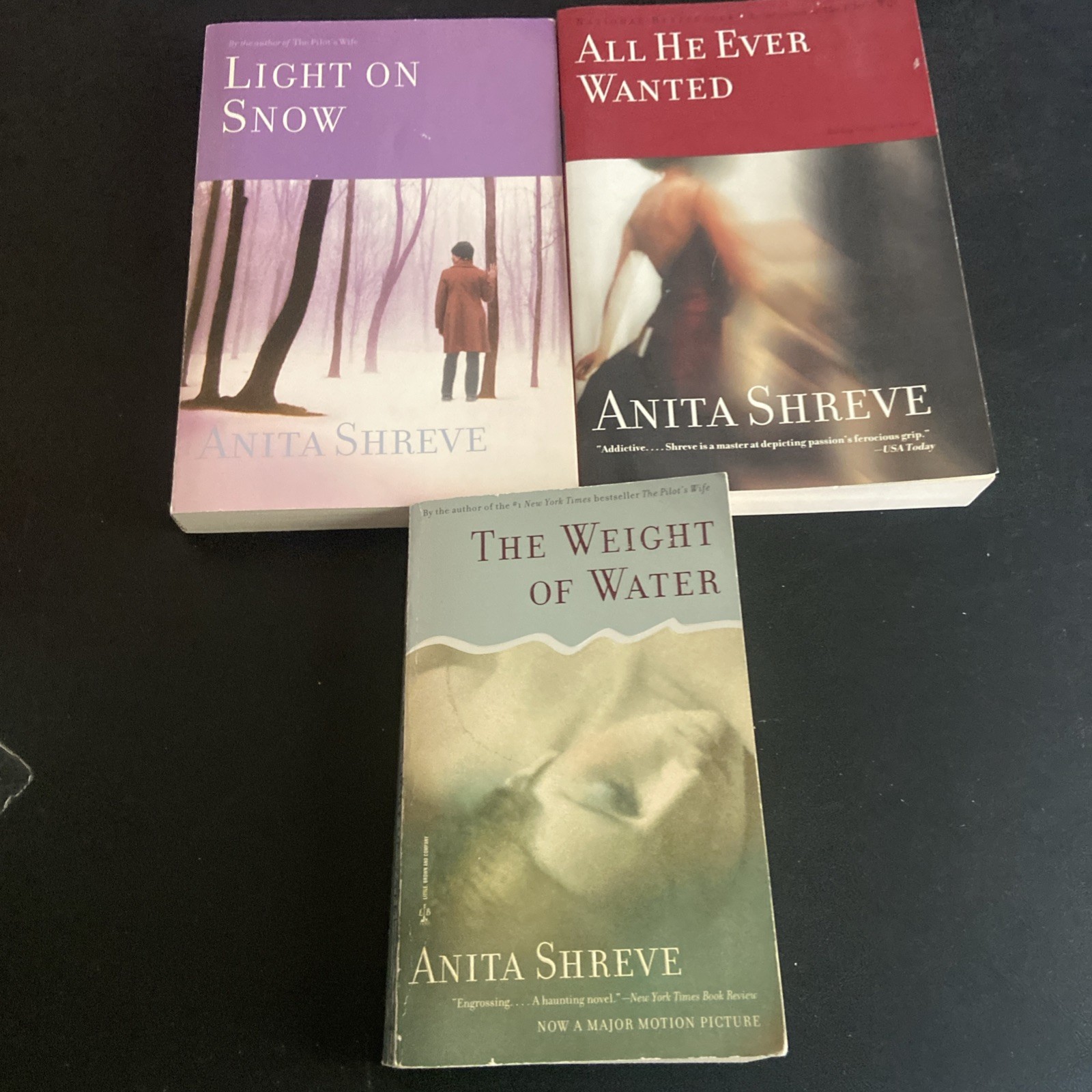 Anita Shreve Novels Lot Of 7 Paperbacks Good – Good+ Condition