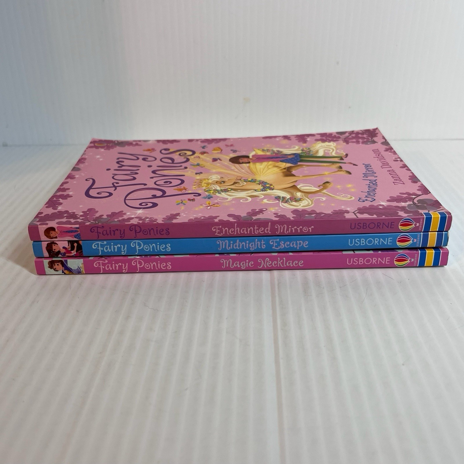 Lot of 3 Fairy Ponies Series Books Zanna Davidson Early Chapter Books Usborne