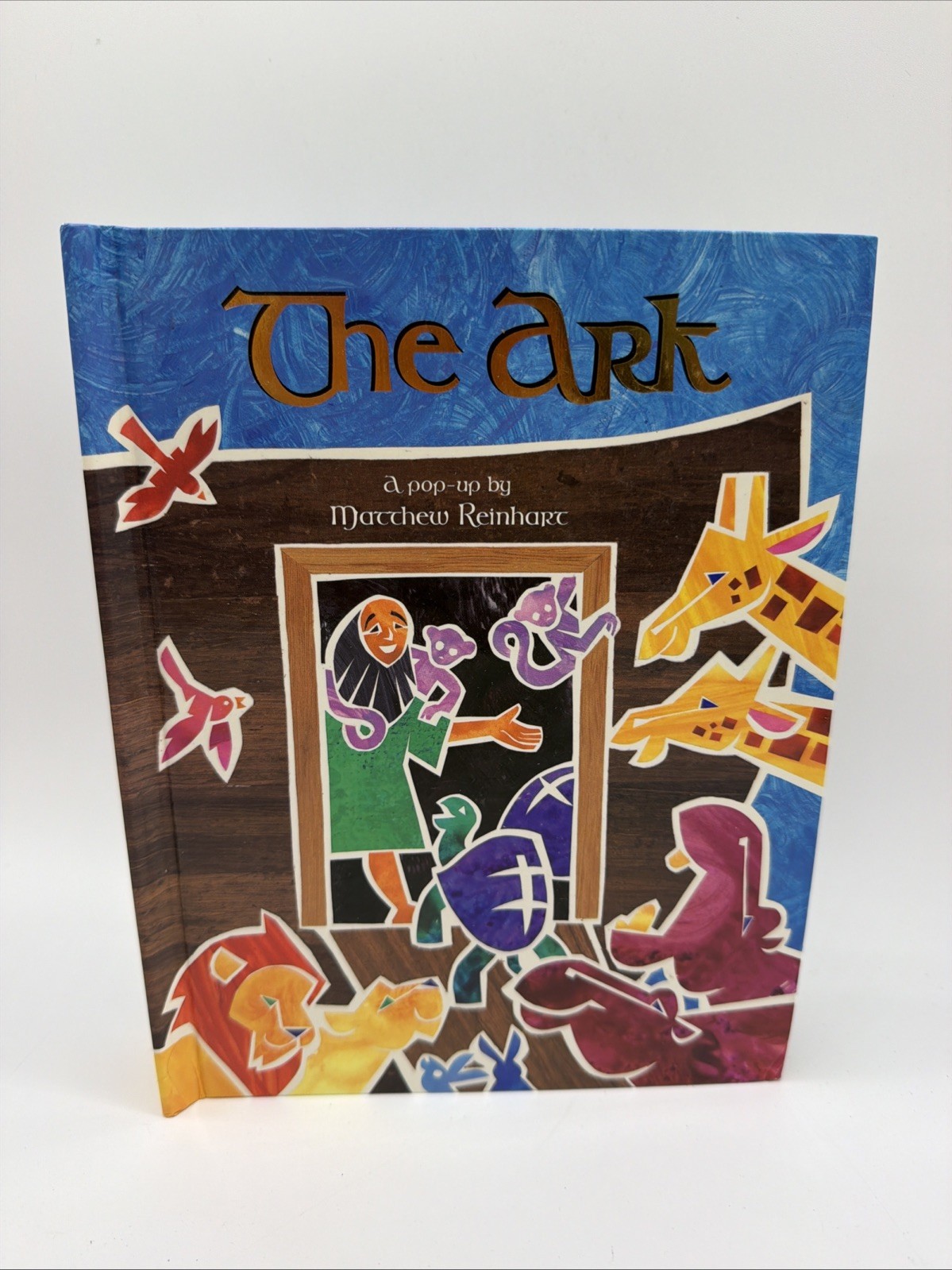 The Ark Pop Up Book by Matthew Reinhart, Animals Bible Story Good Condition A7