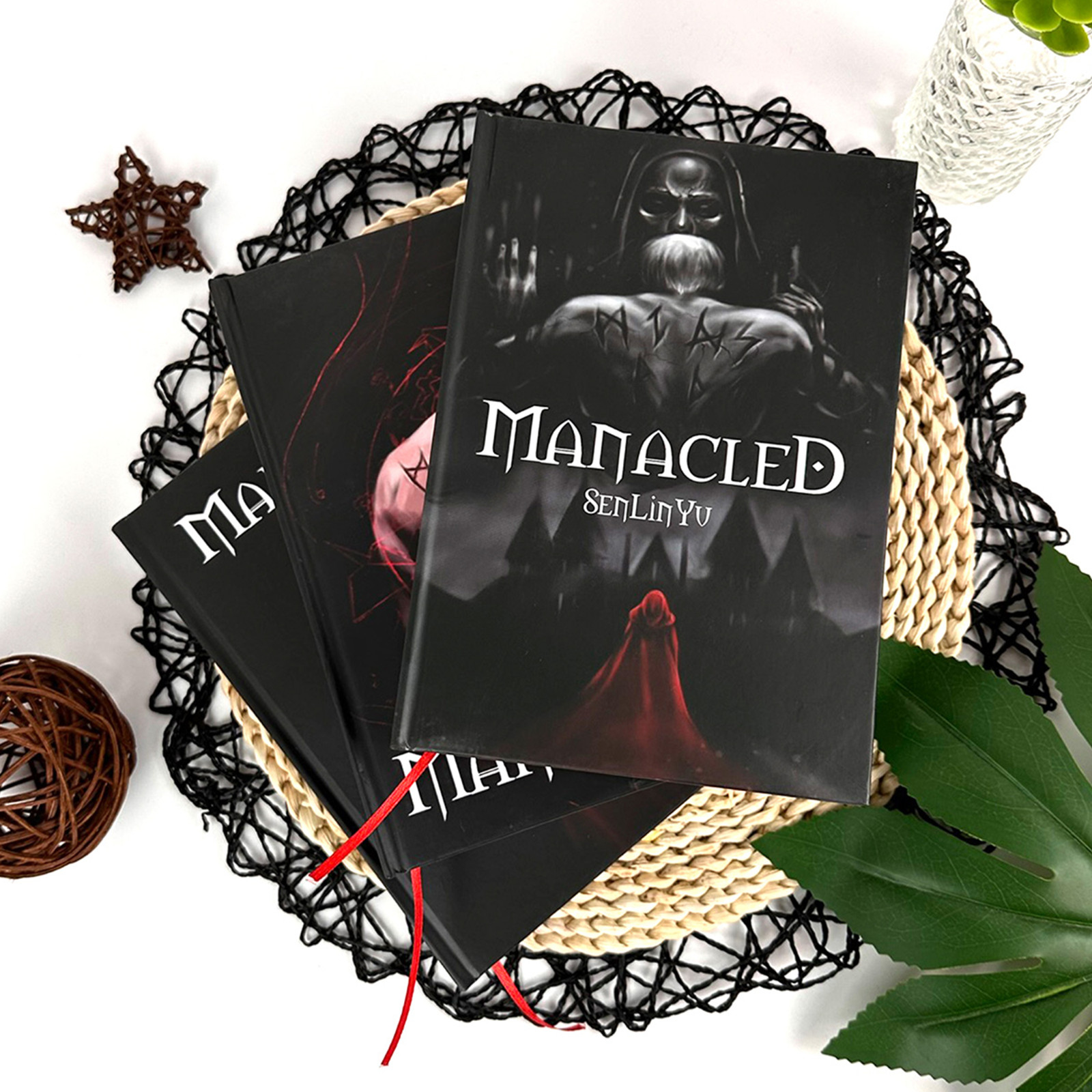 Manacled Book – Deluxe 3-Volume Edition with Illustrations -02