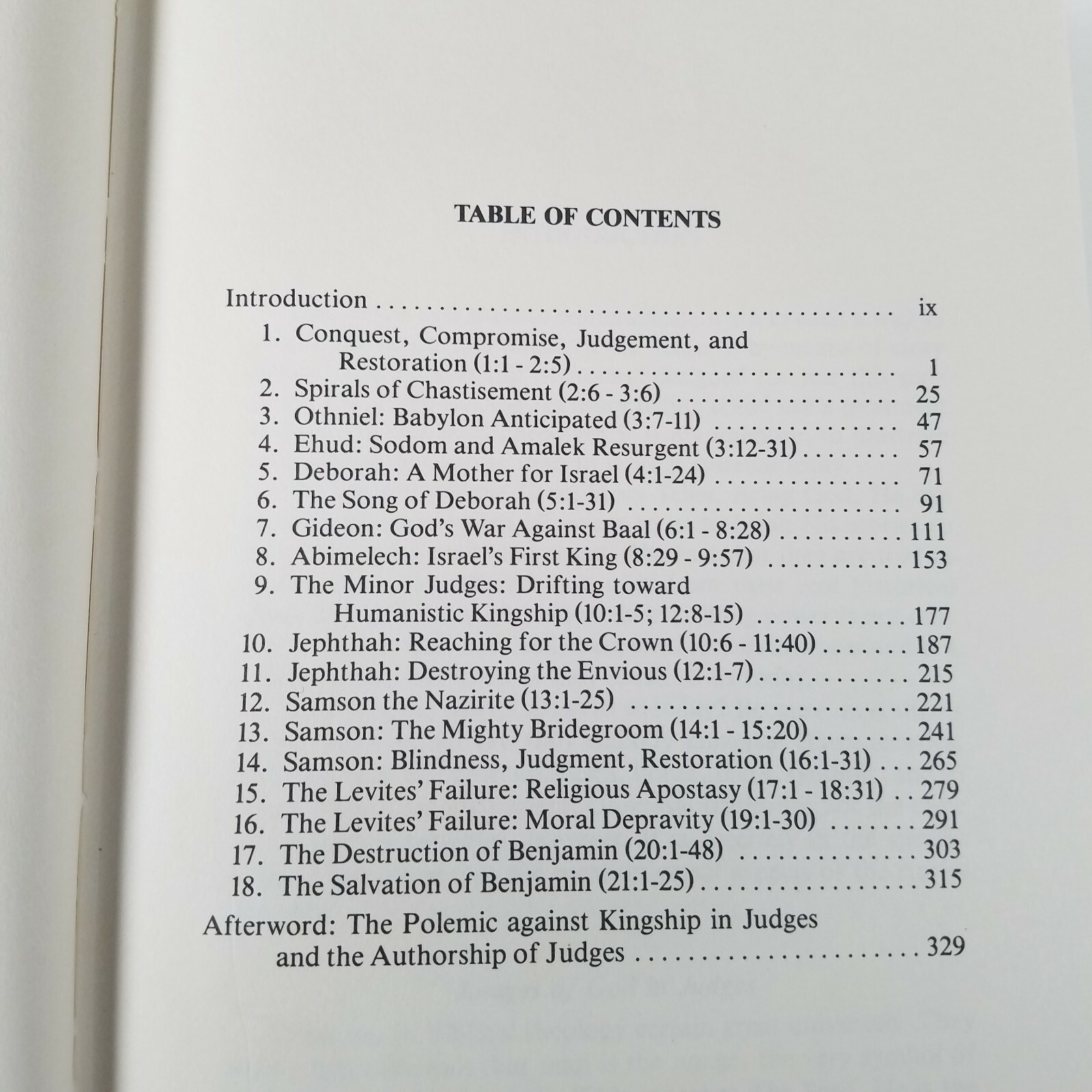 JUDGES: Gods War Against Humanism by James B. Jordan – Geneva Ministries – 1985