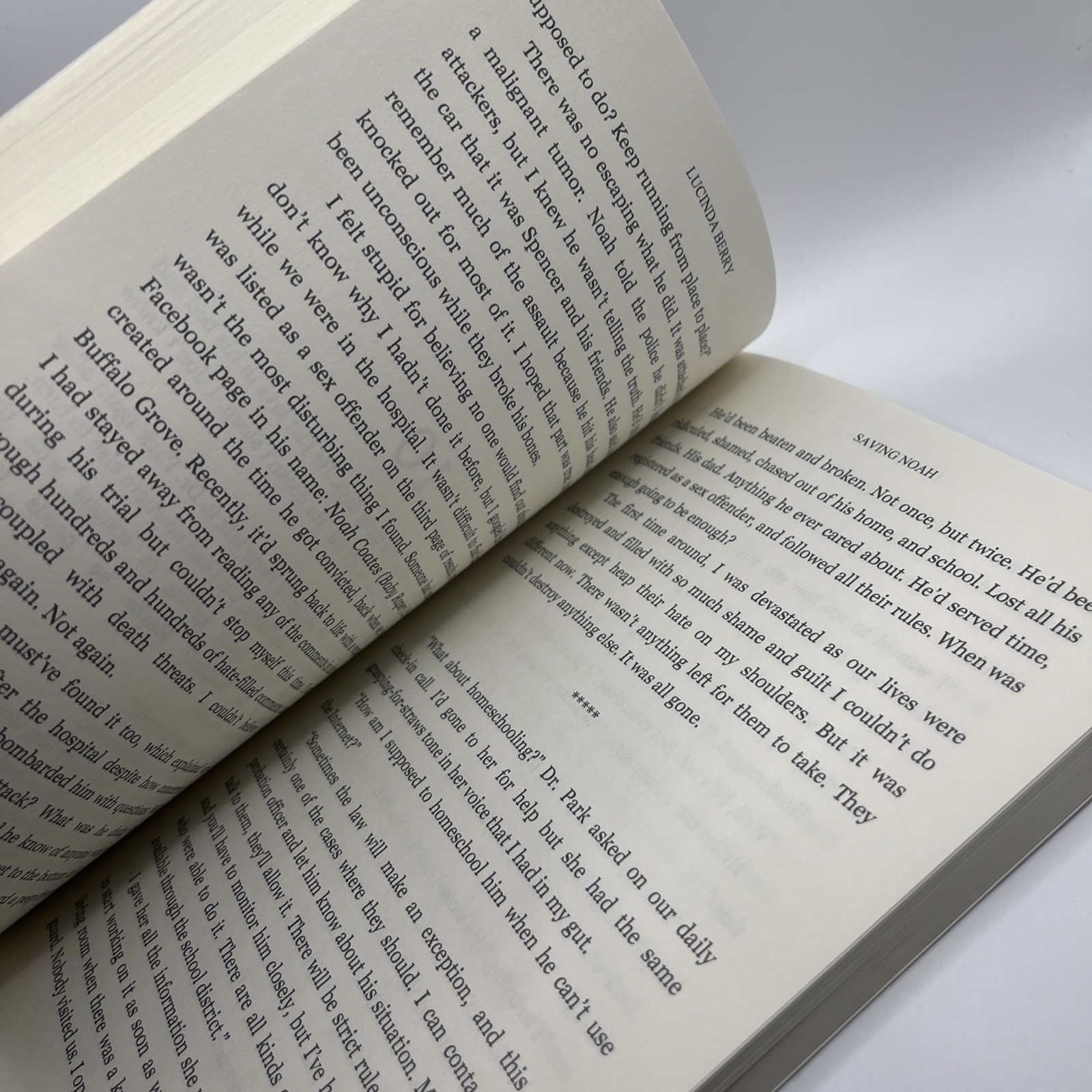 Saving Noah Paperback LIKE NEW