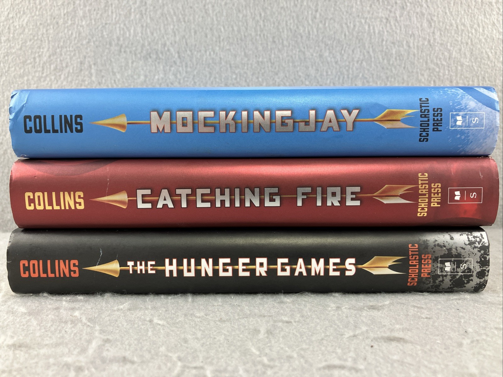 The Hunger Games Trilogy Box Set by Suzanne Collins (1st Edition Hardcovers 2008