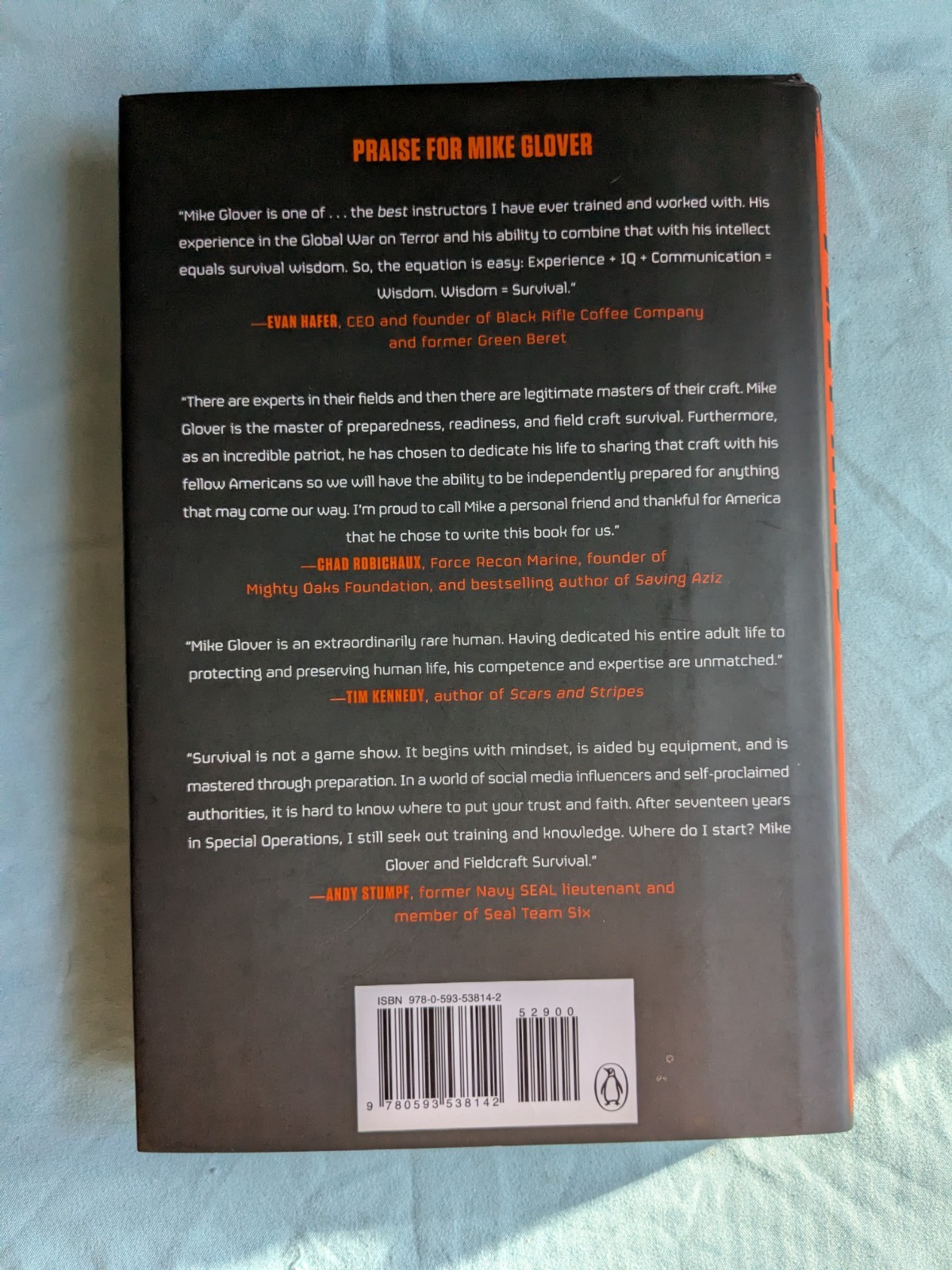 Prepared A Manual For Surviving Worst Case Scenarios Mike Glover Book Jack Carr