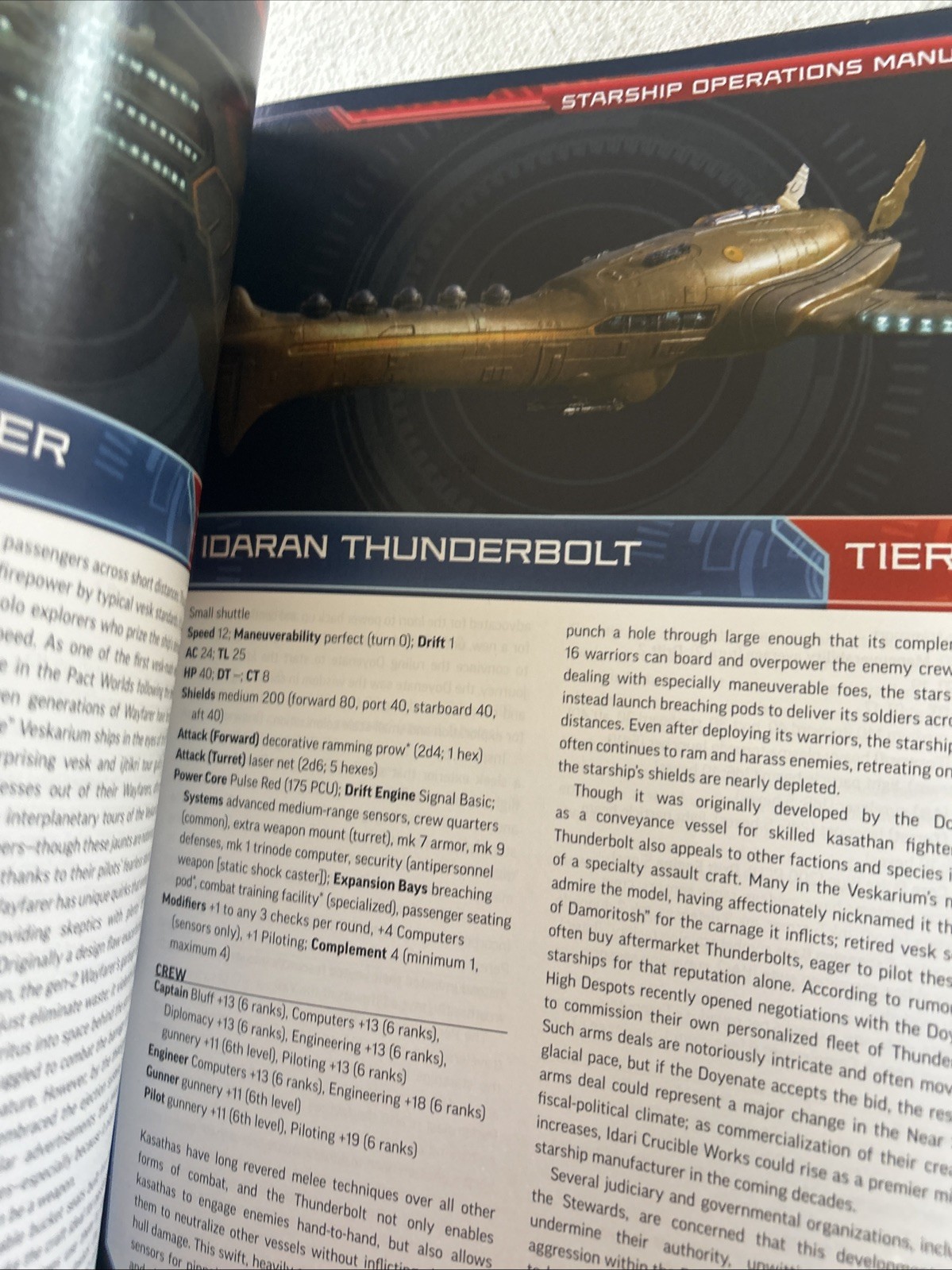 Starfinder RPG: Starship Operations Manual Staff, Paizo Br6