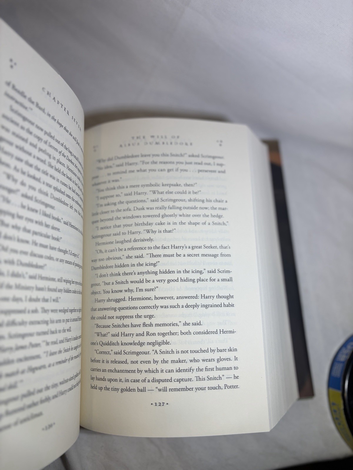 Harry Potter and the Deathly Hallows FIRST EDITION Binding Error Ends Page 759