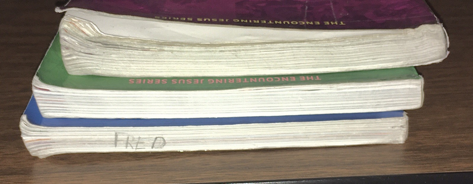 Lot: 4 Ave Maria Press Encountering Jesus Series Books