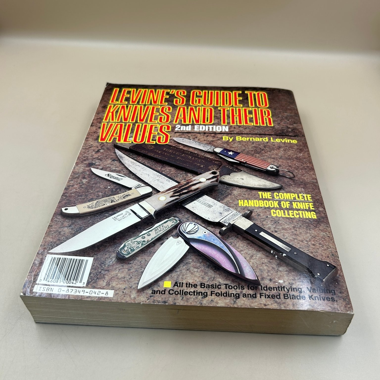 Levine’s Guide to Knives & Values Bernard Levine 1985 2nd Ed Knife Collecting