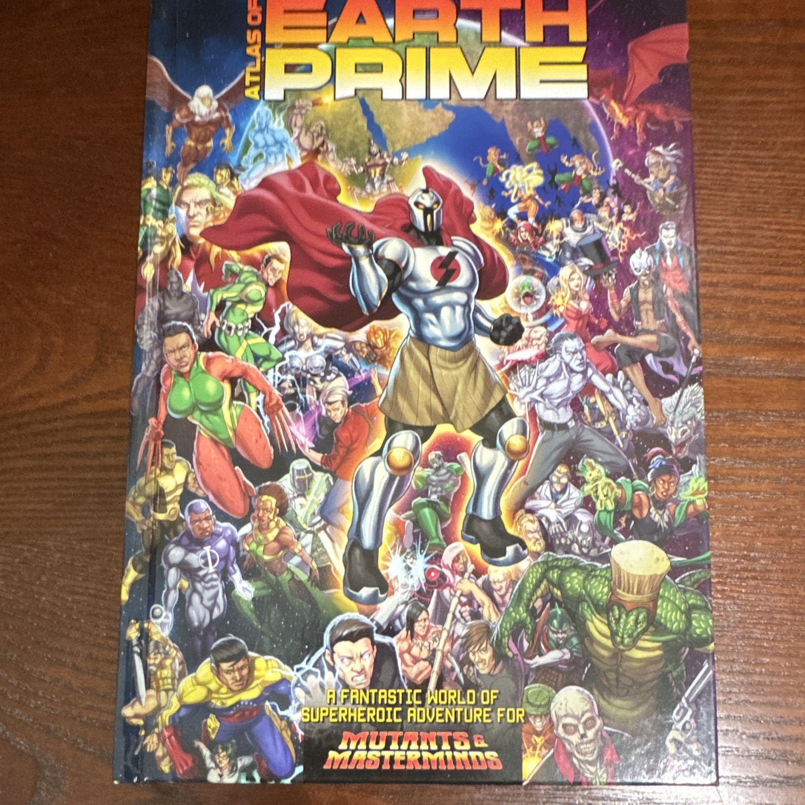 Green Ronin Mutants & Masterminds Atlas of Earth-Prime Sourcebook HC 2017 3E