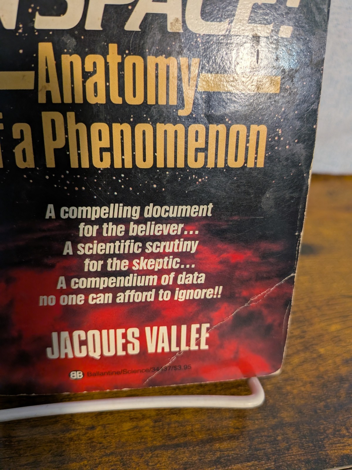 UFO’s In Space: Anatomy of a Phenomenon by Jacques Vallee 1987 Ballentine 34437