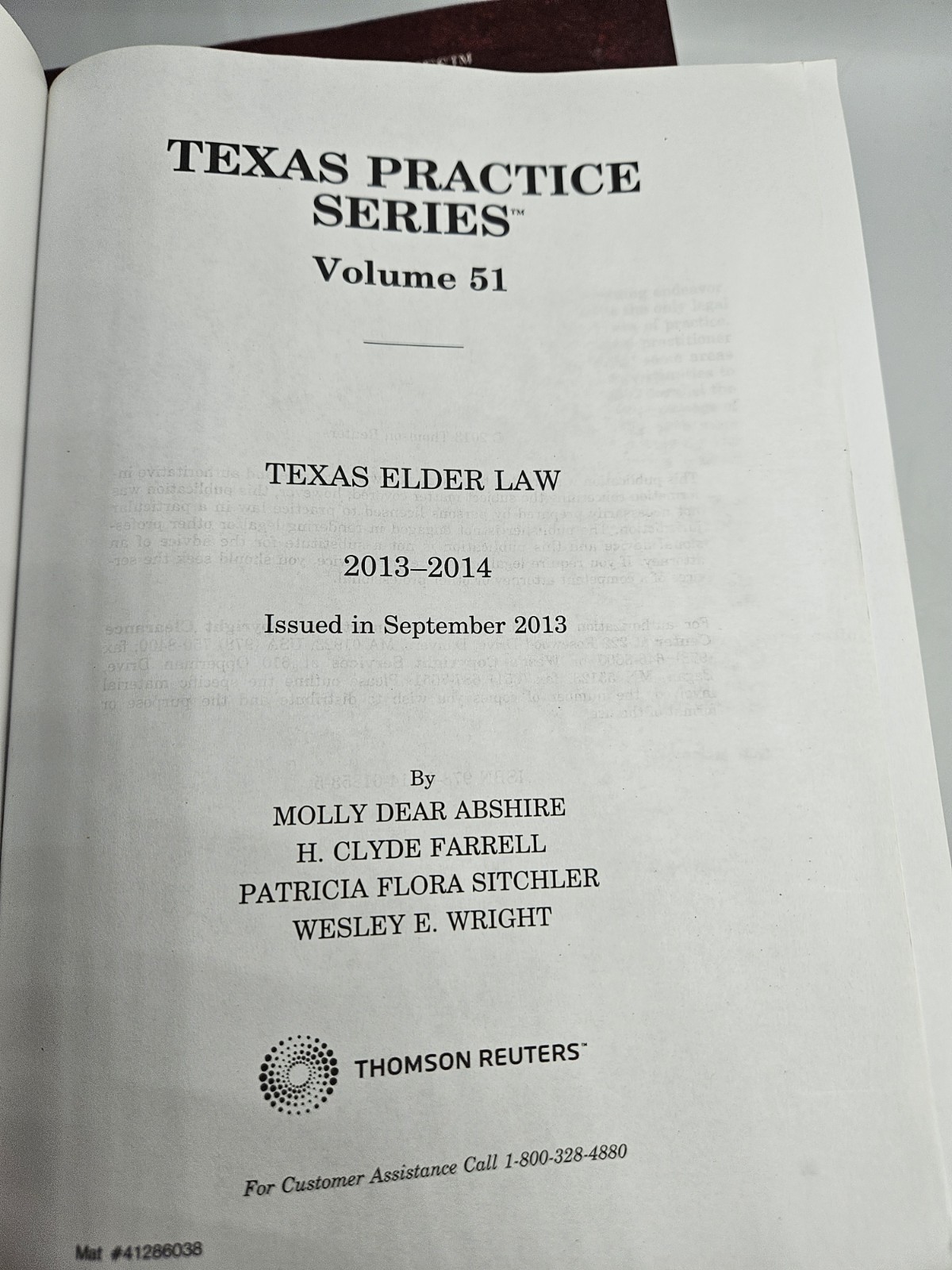Texas Elders Law 2013 – 2014 & Texas Consumer Law 2015 – 2016 Paperback