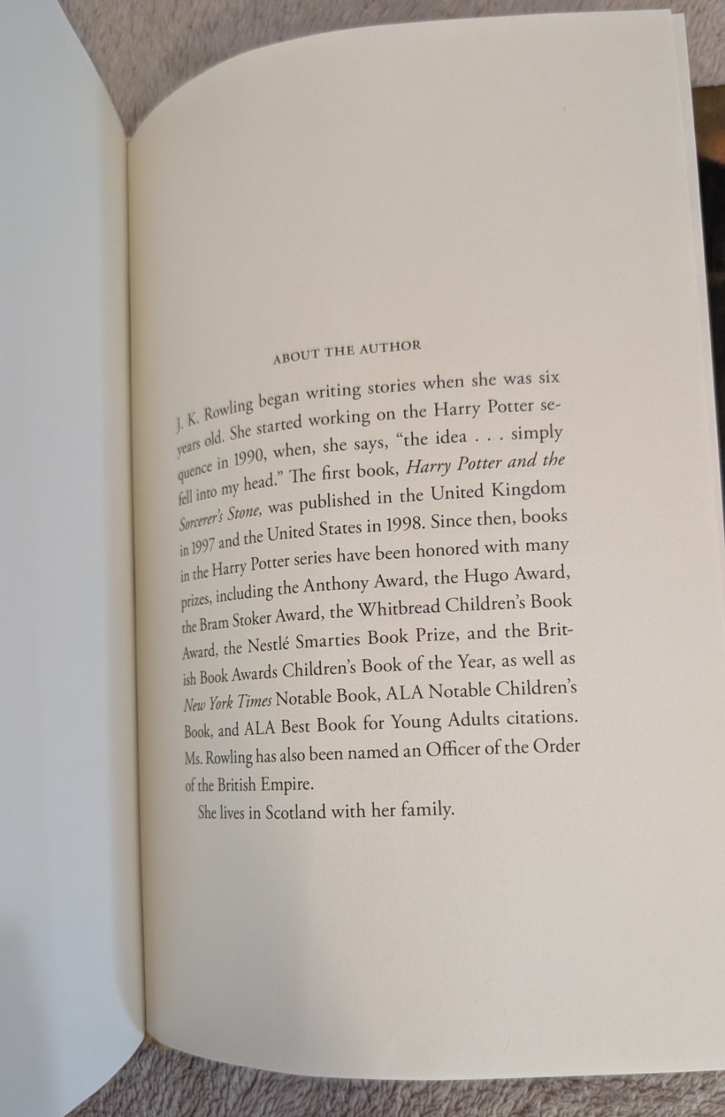 Harry Potter And The Deathly Hollows First Ed HC BJ New Rare Error Pg 759