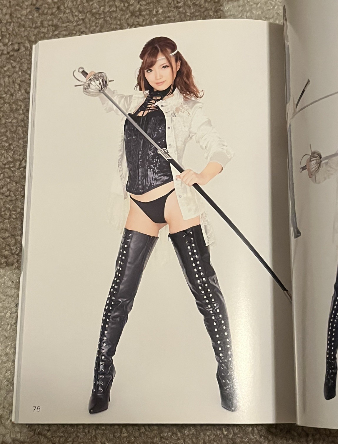 Super Pose Book Nude Fantasy Stylish Action Rina Kato Art Reference Pose Book
