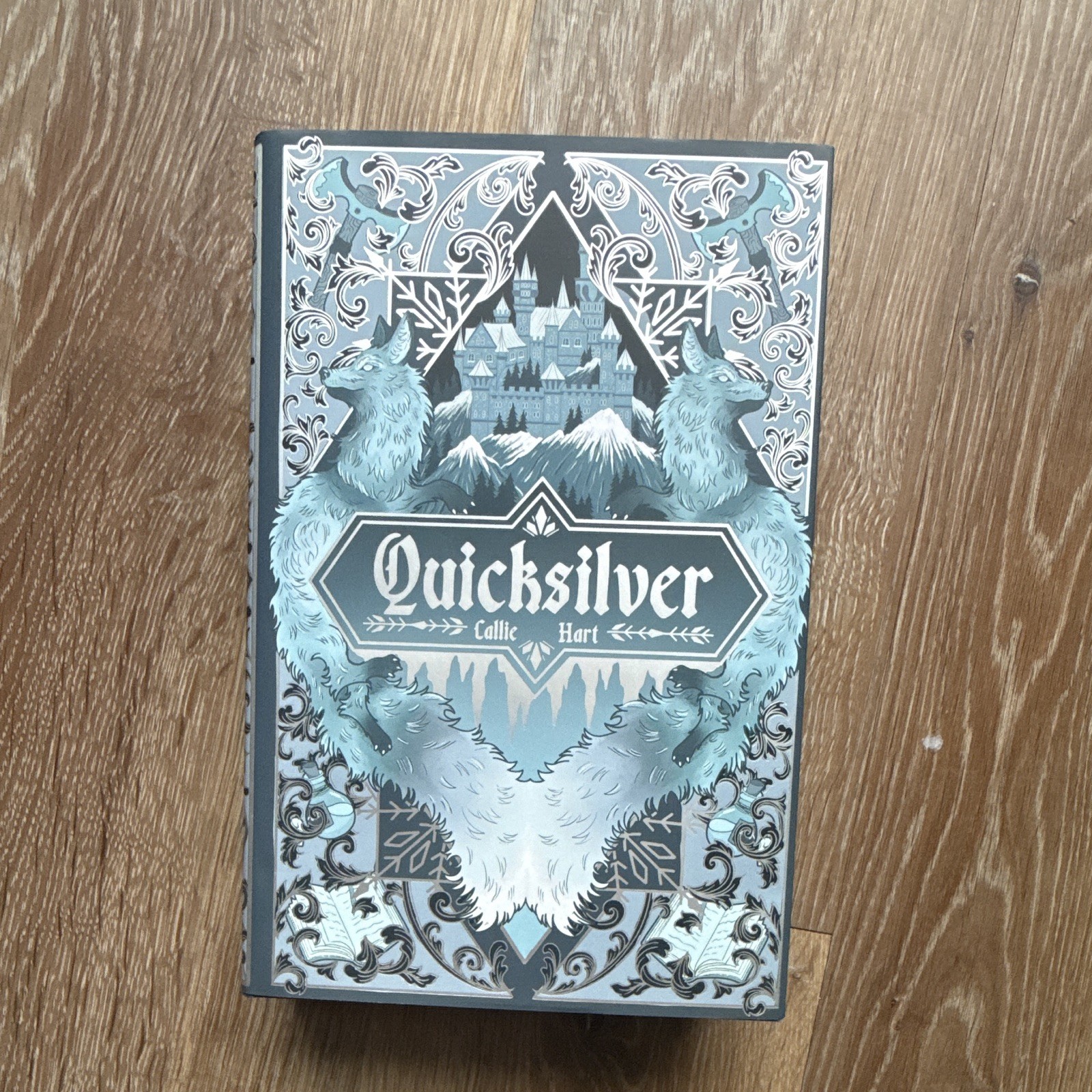 Quicksilver Lilac Library by Callie Hart w/ Sprayed Edges