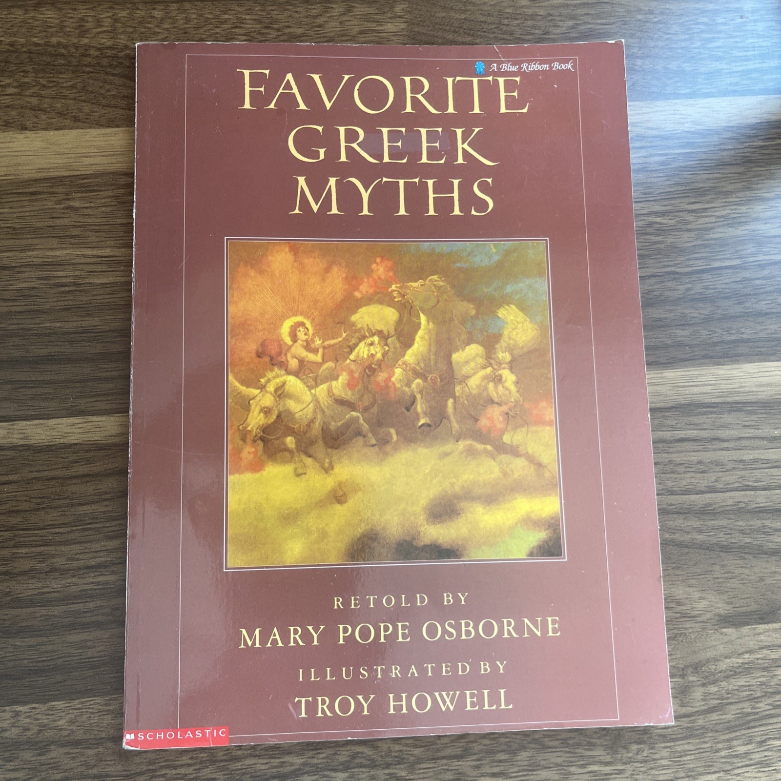Favorite Greek Myths by Mary Pope Osborne (Trade Paperback)