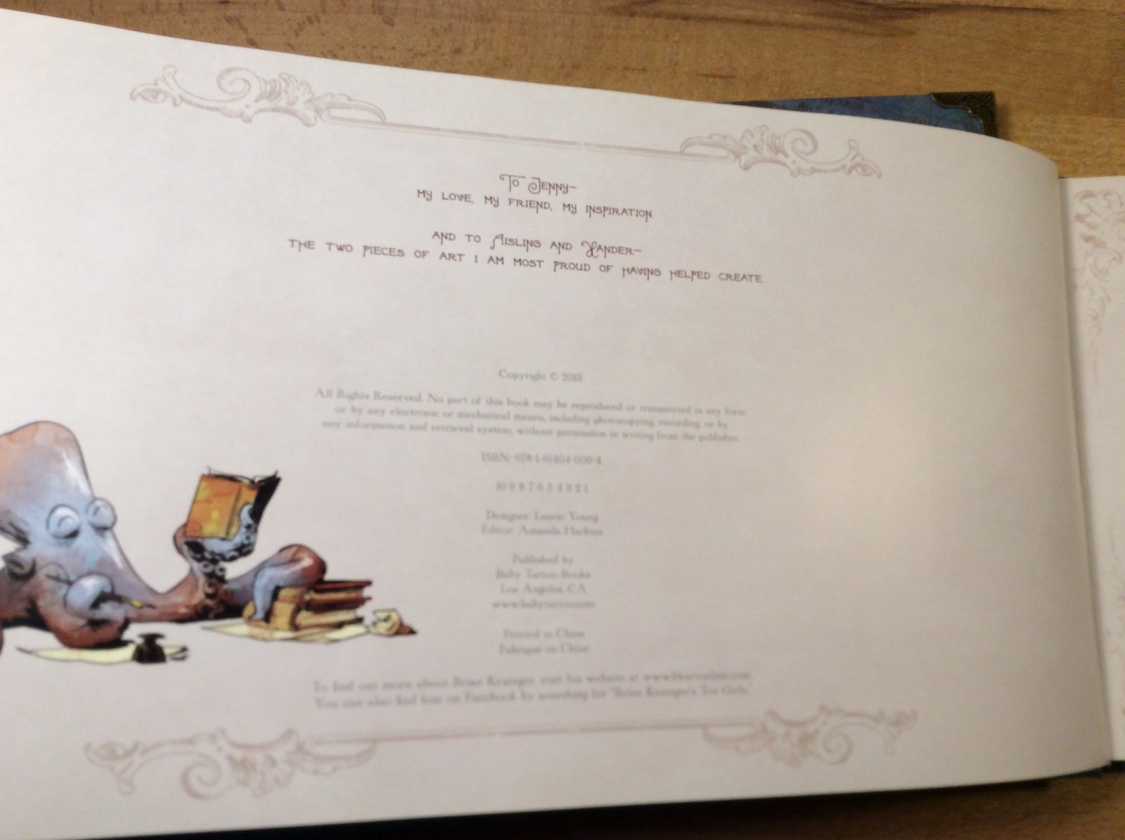 Walking and Traveling With Your Octopus, Both SIGNED Brian Kesinger, HCs 1st/1st