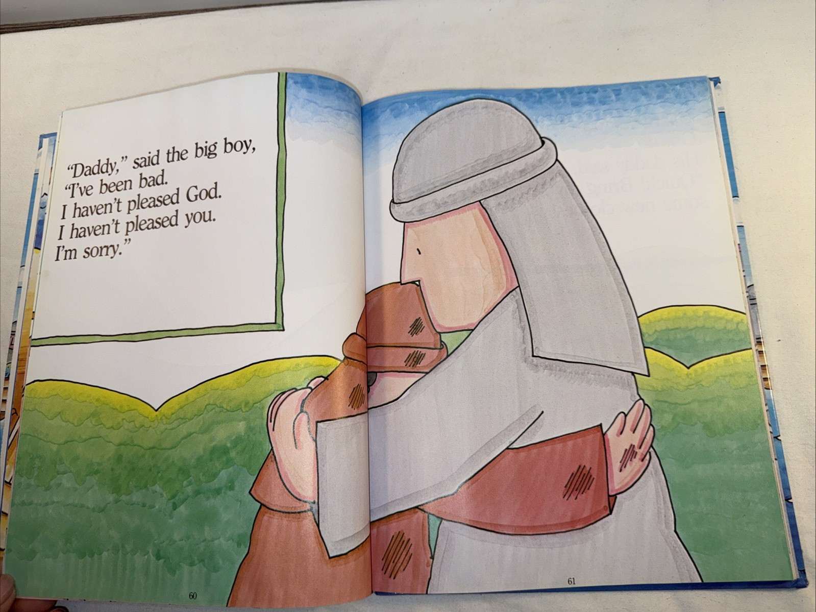 Read aloud Bible Stories Children Book Illustrated easy to understand 158 pages