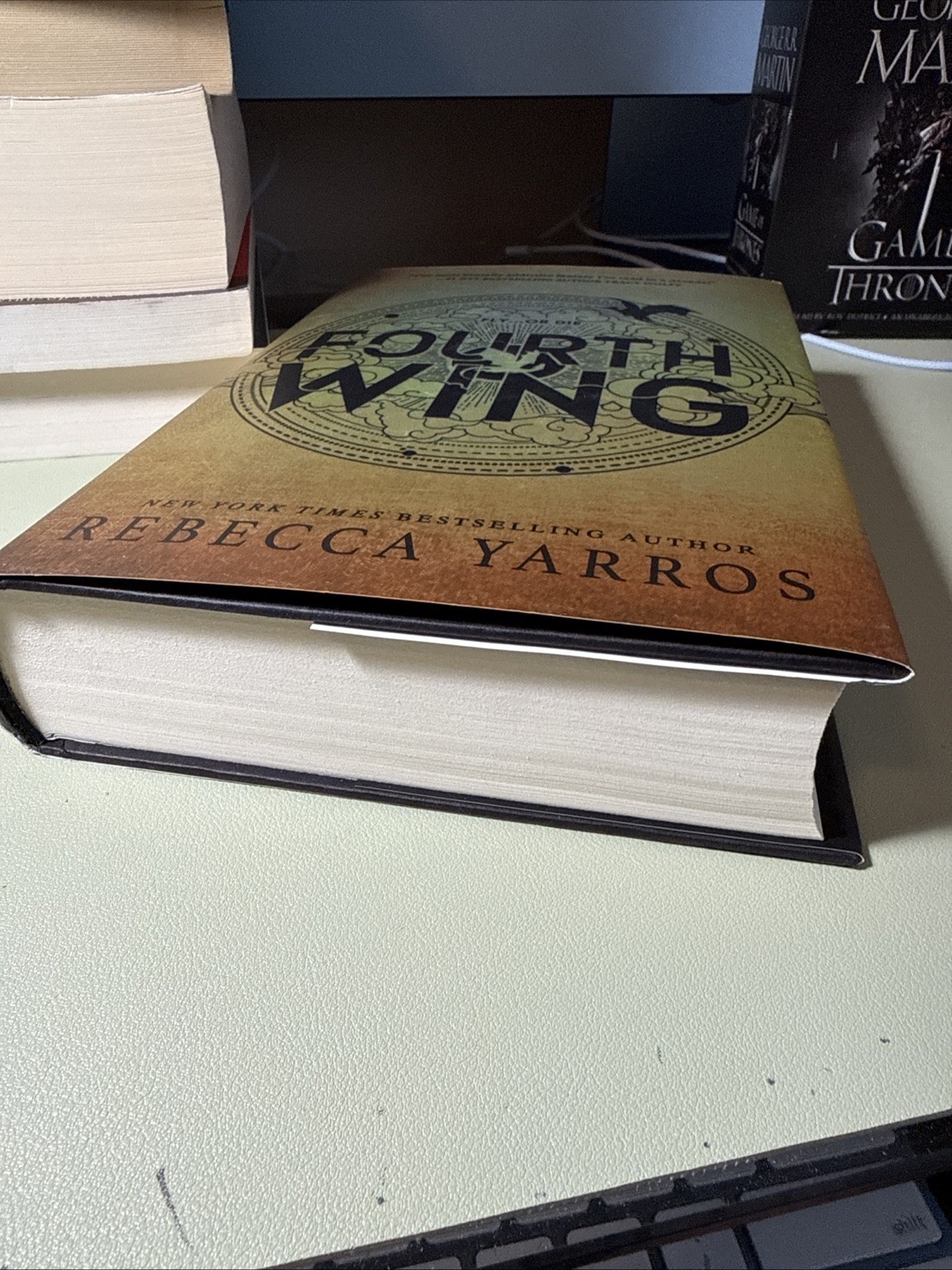 Fourth Wing by Rebecca Yarros, First Edition Good