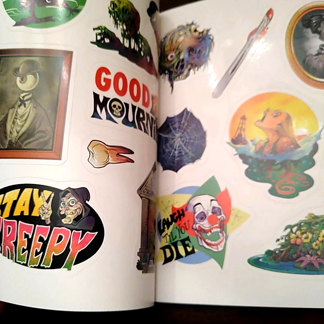The Extreme Horror Sticker Book: 250+ Stickers Paperback -New. Ships Free