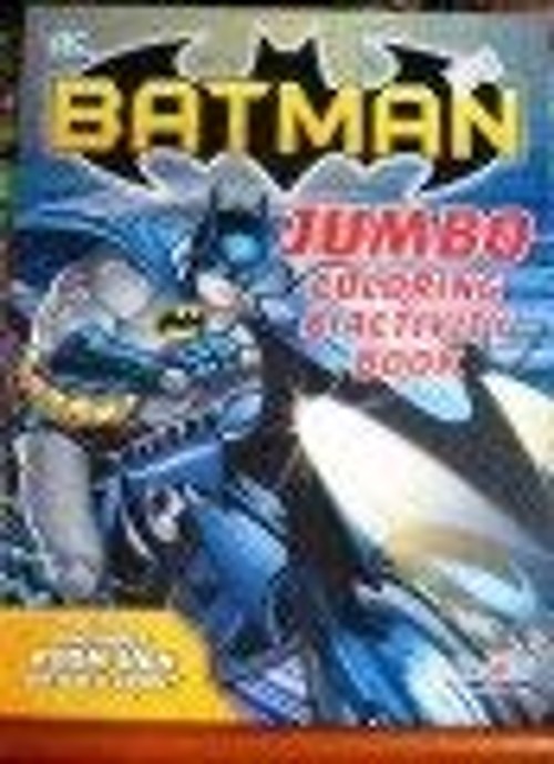 Batman Jumbo Paperback Bendon Publishing International Staff