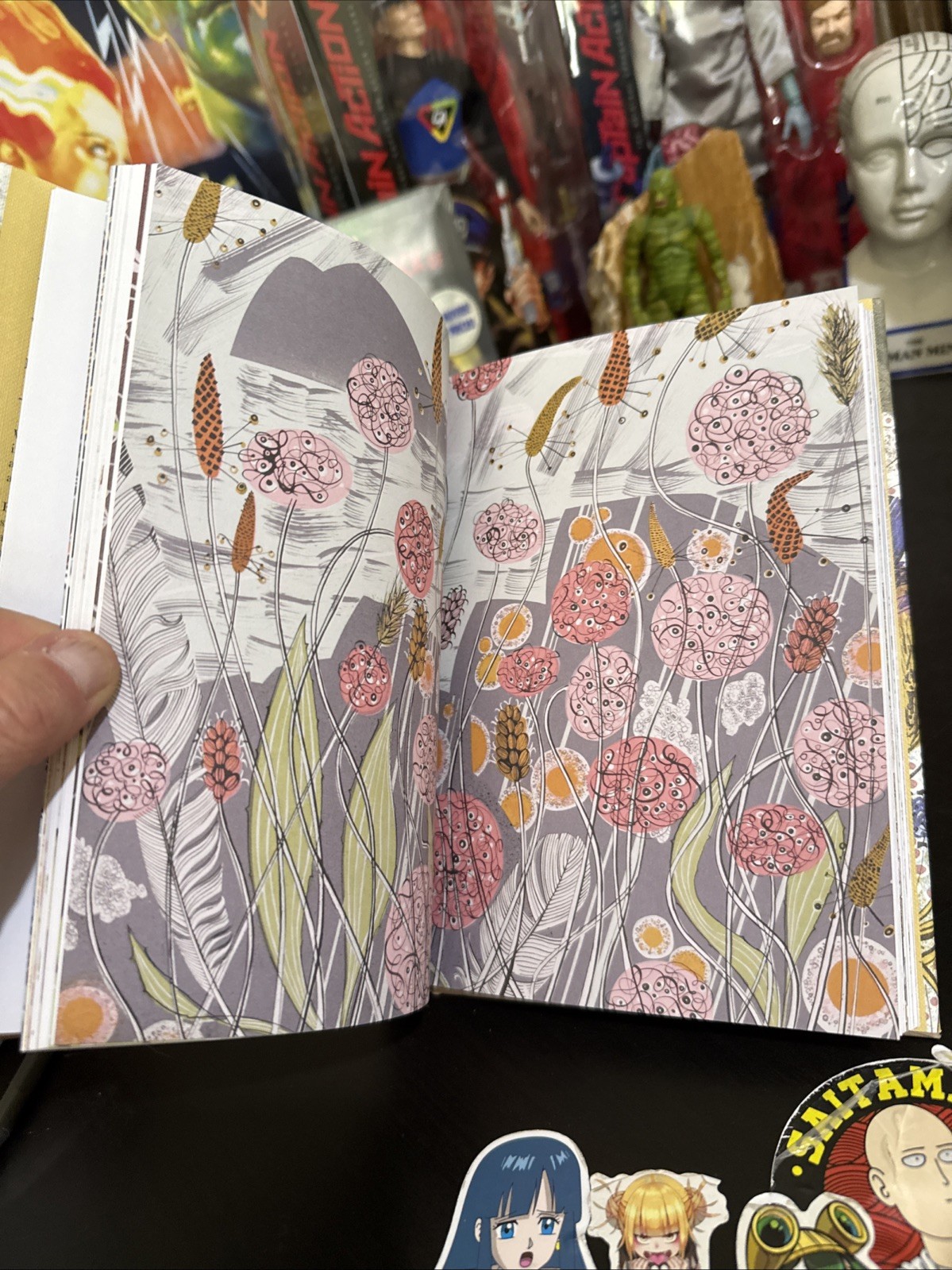 Book of Wild Flowers : Reflections on Favorite Plants by Lewin & Stocks HC DJ