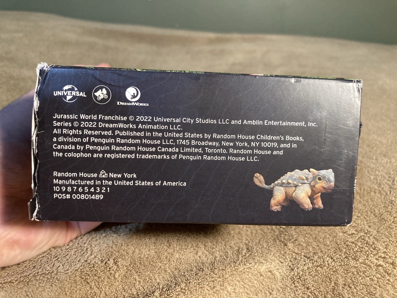 Camp Cretaceous Deluxe Junior Novelization Book Box Set Jurassic World Vol 1-4