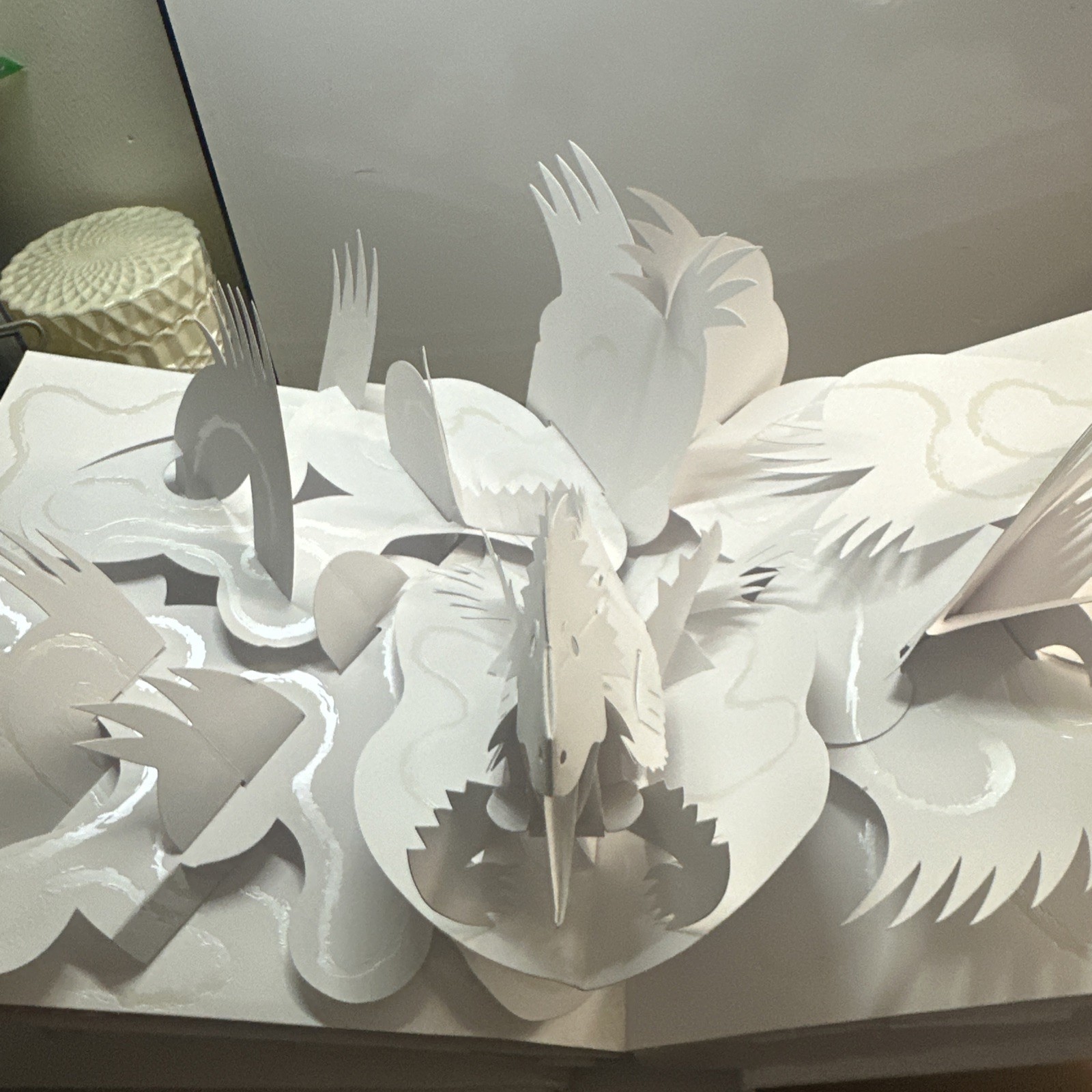 Trail : Paper Poetry by David Pelham (2007, Novelty Book)
