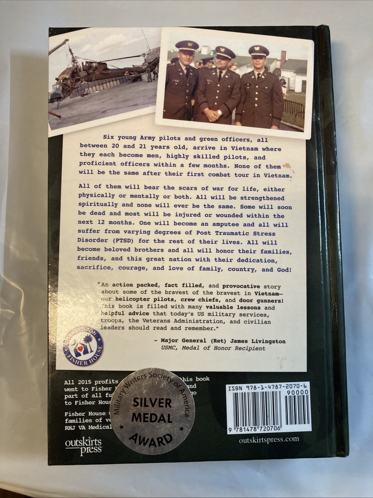 Blades of Thunder : Book I Vietnam Pilots W. Larry Dandridge HB 2017 SIGNED