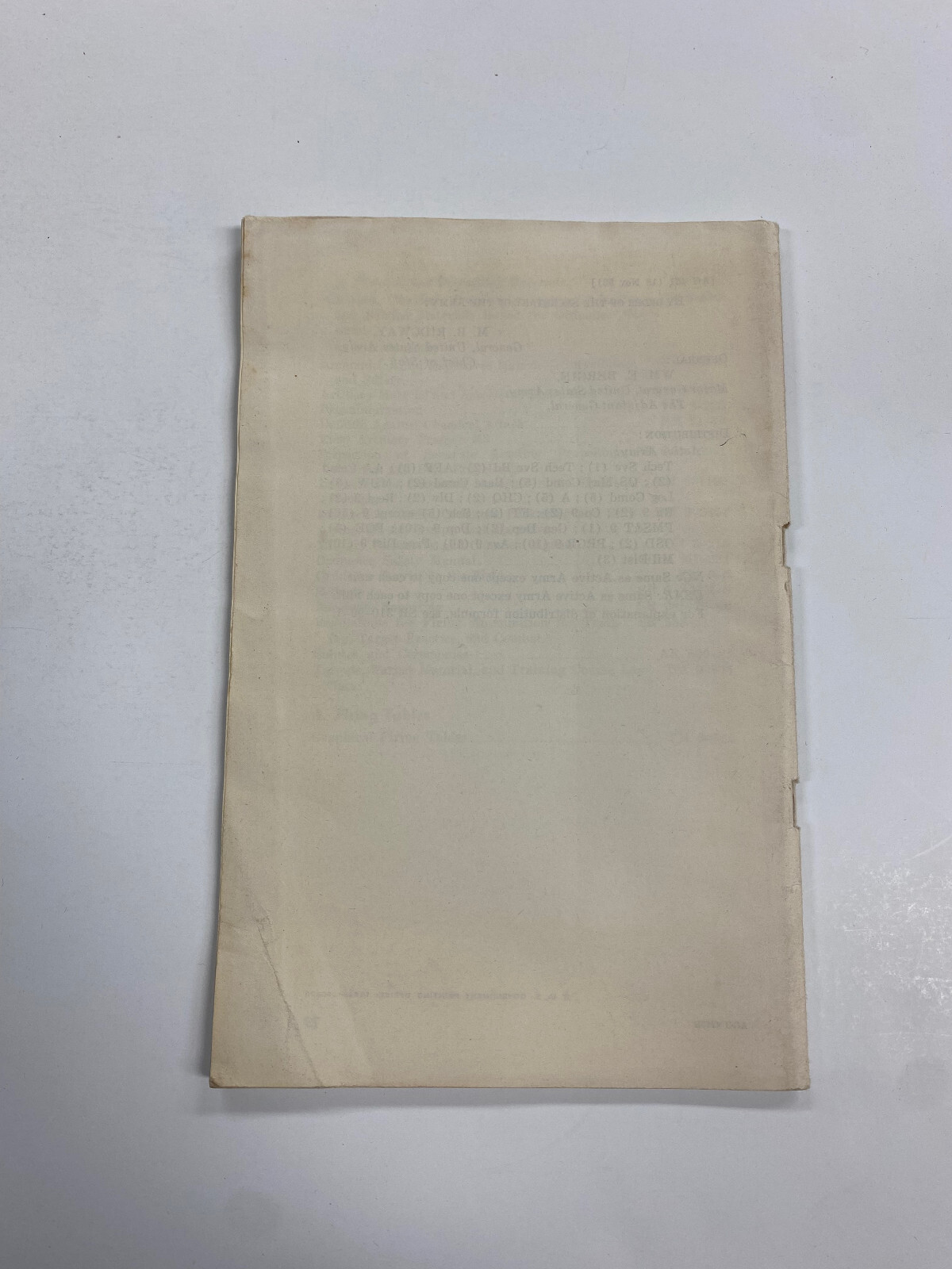 OAG) United States Army Artillery Ammunition 20-MM 37-MM 1954 PB Korean War