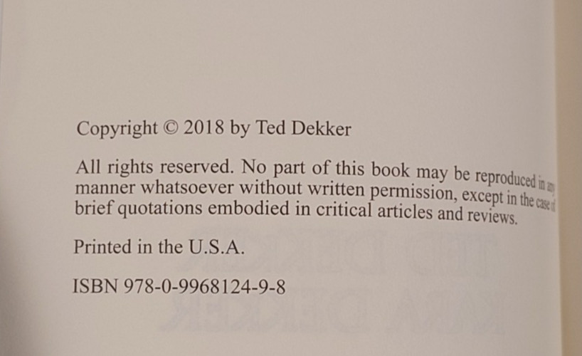 Mixed Lot of 4 Ted Dekker PB Books – The Dream Traveler’s Quest & Millie Maven