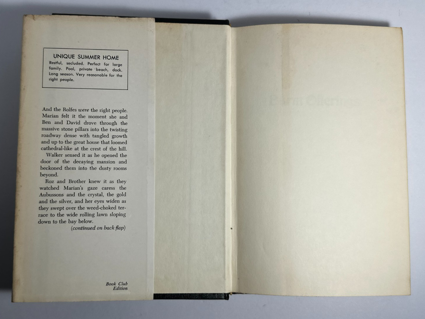BURNT OFFERINGS by Robert Marasco – Delacorte Press BCE Hardcover, 1973