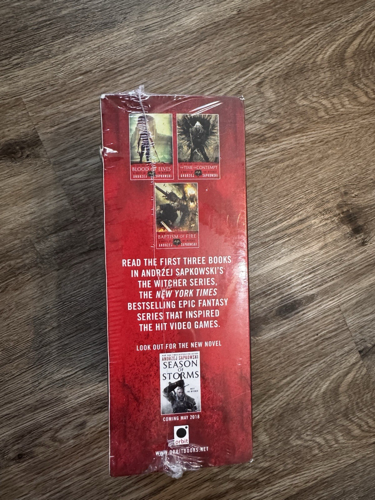 The Witcher Boxed Set Andrzej Sapkowski Orbit Fantasy Film/TV Adaptation
