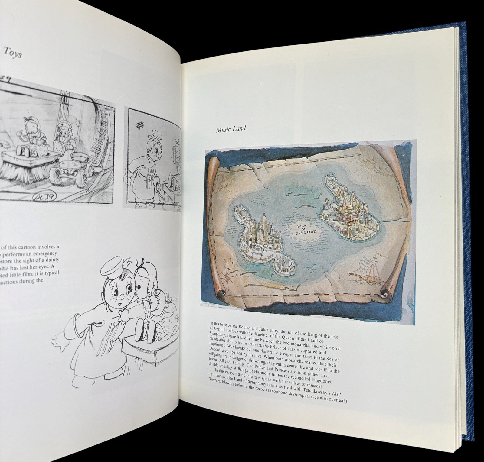 The Art of Walt Disney 1975 Hardcover Book Mickey Mouse Illustrations Disneyana